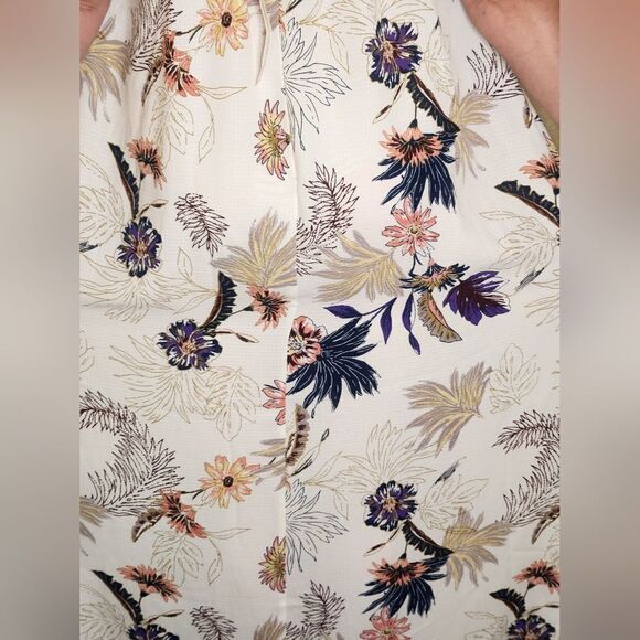 NWT Lovestitch One Size Slvless Floral Print Up/ Down Women's Maxi Dress - Picture 7 of 14